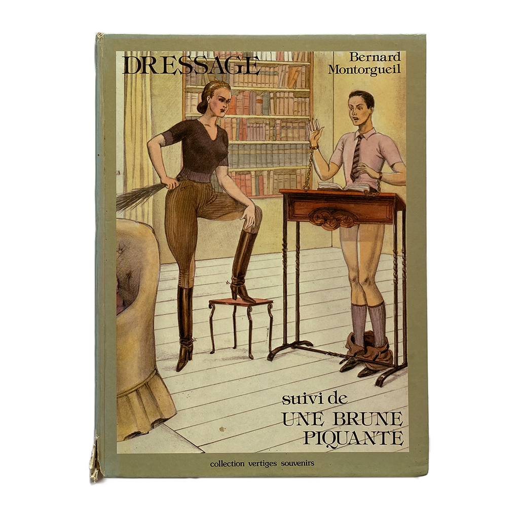 DRESSAGE suivi de UNE BRUNE PIQUANTE. Bernard Montorgueil, 1979