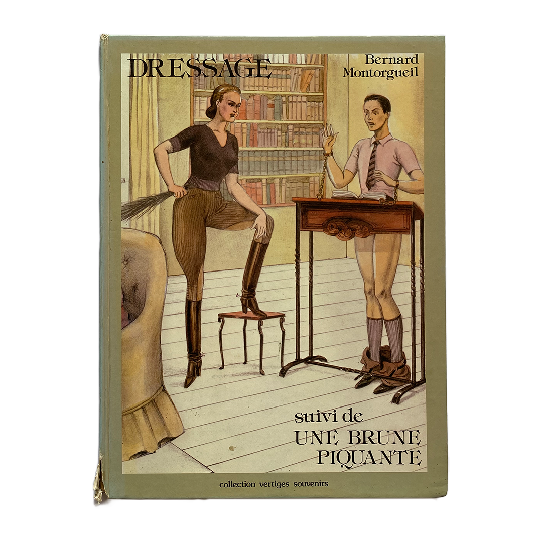 DRESSAGE suivi de UNE BRUNE PIQUANTE. Bernard Montorgueil, 1979