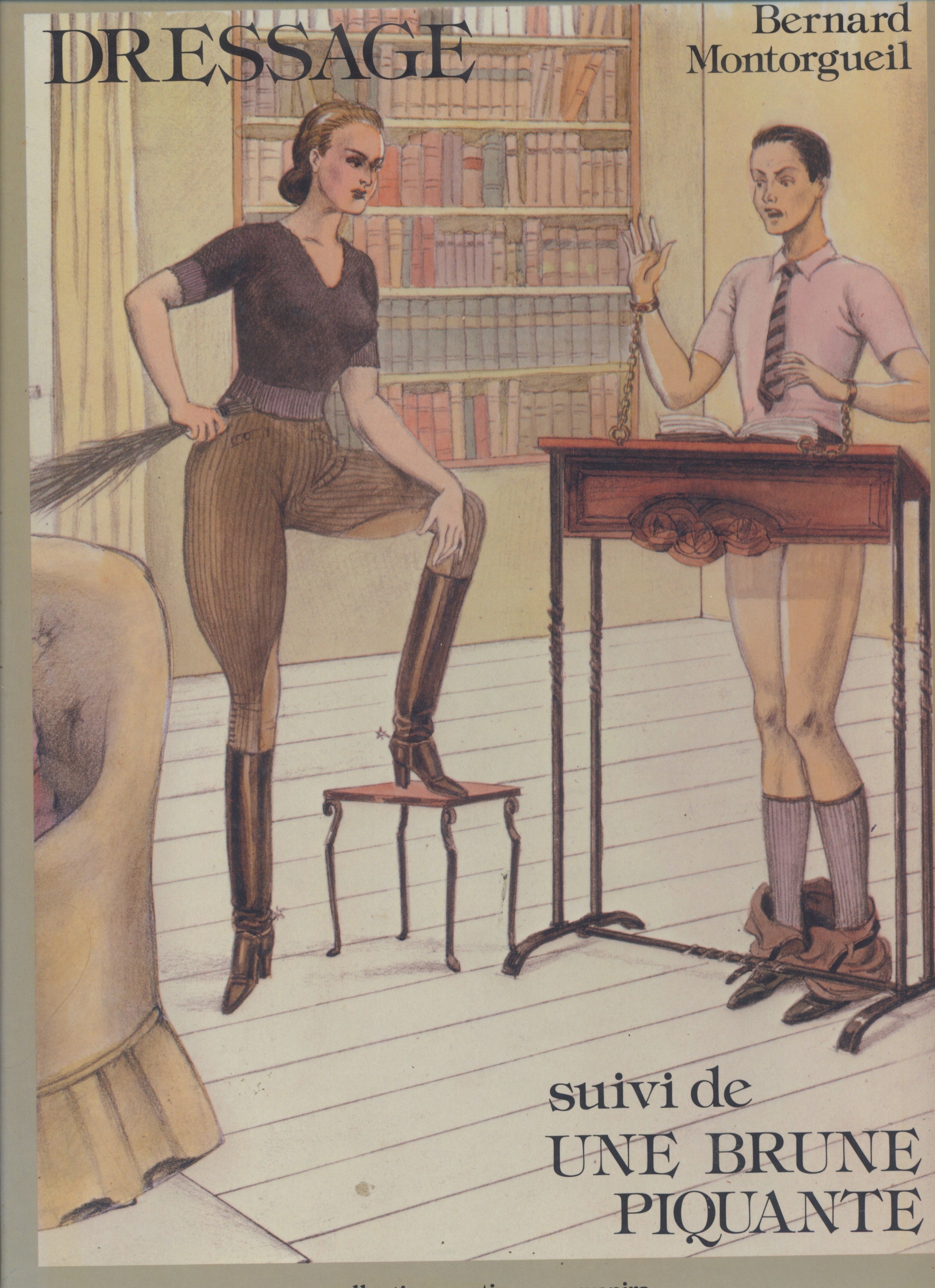 DRESSAGE suivi de UNE BRUNE PIQUANTE. Bernard Montorgueil, 1979